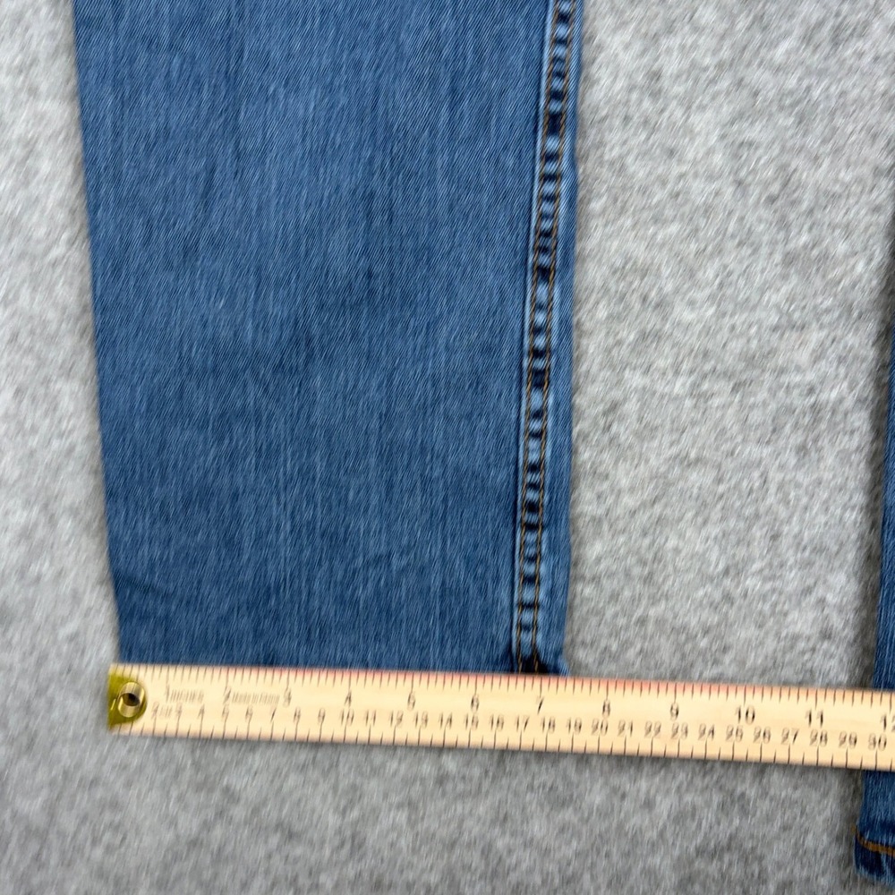 Levis 559 Jeans Mens 34x32 Blue Denim Classic Casual Straight Leg Dark Wash - Picture 14 of 15